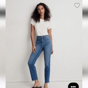 MADEWELL HIGH RISE STOVEPIPE JEANS
